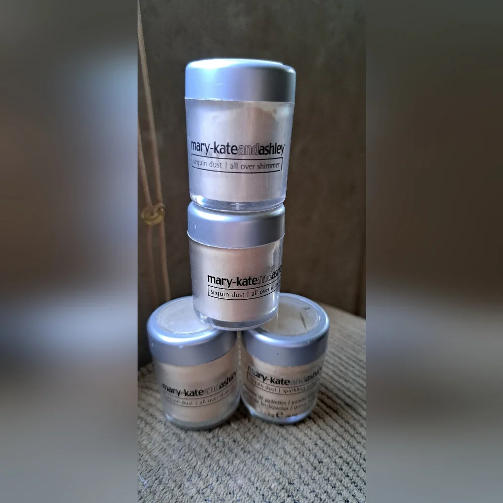 Mary-Kate and Ashley Sequin Dust .08oz Sparkling Powder-Playful Set Of 4